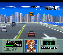 Kat's Run - Zen-Nihon K-Car Senshuken (Japan) In game screenshot